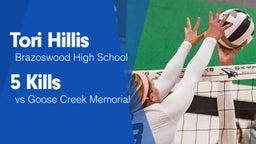 5 Kills vs Goose Creek Memorial