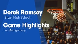 Game Highlights vs Montgomery 