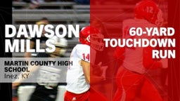 60-yard Touchdown Run vs Shelby Valley High S