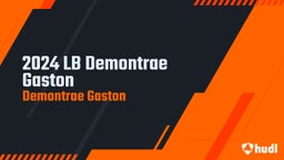 2024 LB Demontrae Gaston