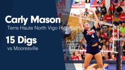 15 Digs vs Mooresville 