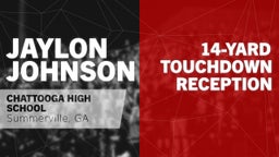14-yard Touchdown Reception vs Sonoraville High