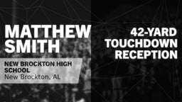 42-yard Touchdown Reception vs Goshen 
