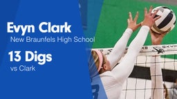 13 Digs vs Clark
