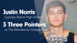 3 Three Pointers vs The Woodlands College Park 