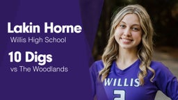 10 Digs vs The Woodlands
