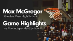 Game Highlights vs The Independent School