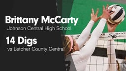 15 Digs vs Letcher County Central 