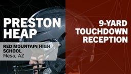 9-yard Touchdown Reception vs Pinnacle 