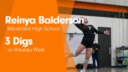 3 Digs vs Wausau West 