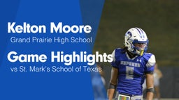 Game Highlights vs St. Mark's School of Texas