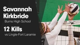 12 Kills vs Lingle-Fort Laramie 