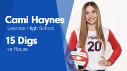 15 Digs vs Rouse 