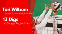 13 Digs vs George Rogers Clark 