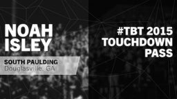 #TBT 2015:  Touchdown Pass vs New Manchester 