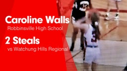 2 Steals vs Watchung Hills Regional 