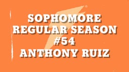 Sophomore Regular Season #54