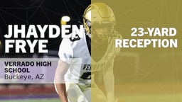 23-yard Reception vs Ironwood 