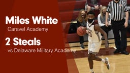 2 Steals vs Delaware Military Academy 