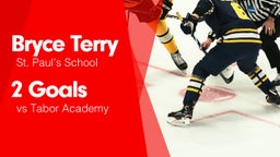 2 Goals vs Tabor Academy 