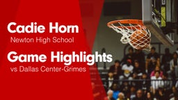 Game Highlights vs Dallas Center-Grimes 