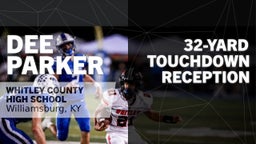 32-yard Touchdown Reception vs Boyle County 