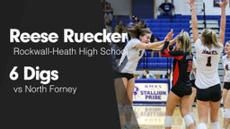 6 Digs vs North Forney 