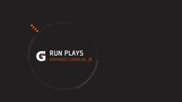 Armando Carbajal jr.'s highlights Run Plays