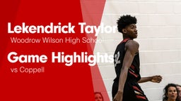 Game Highlights vs Coppell 