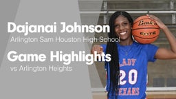 Game Highlights vs Arlington Heights