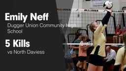 5 Kills vs North Daviess 