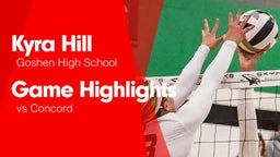 Game Highlights vs Concord 