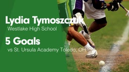 5 Goals vs St. Ursula Academy Toledo, OH