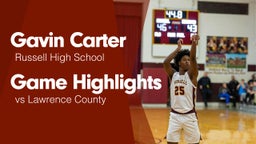 Game Highlights vs Lawrence County 