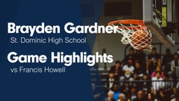 Game Highlights vs Francis Howell 