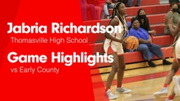 Game Highlights vs Early County 