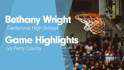 Game Highlights vs Perry County