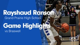 Game Highlights vs Braswell 