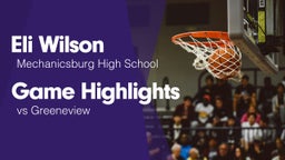 Game Highlights vs Greeneview 