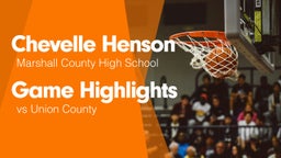 Game Highlights vs Union County 