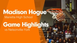 Game Highlights vs Nelsonville-York 