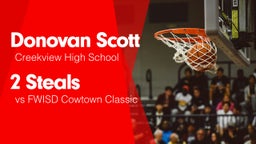 2 Steals vs FWISD Cowtown Classic