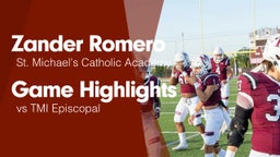 Game Highlights vs TMI Episcopal 