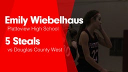 5 Steals vs Douglas County West 