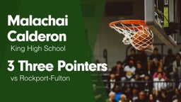 3 Three Pointers vs Rockport-Fulton 