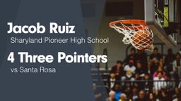 4 Three Pointers vs Santa Rosa