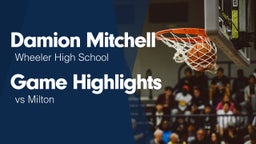 Game Highlights vs Milton 