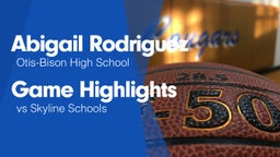Game Highlights vs Skyline Schools