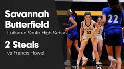 2 Steals vs Francis Howell 