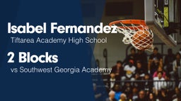 2 Blocks vs Southwest Georgia Academy